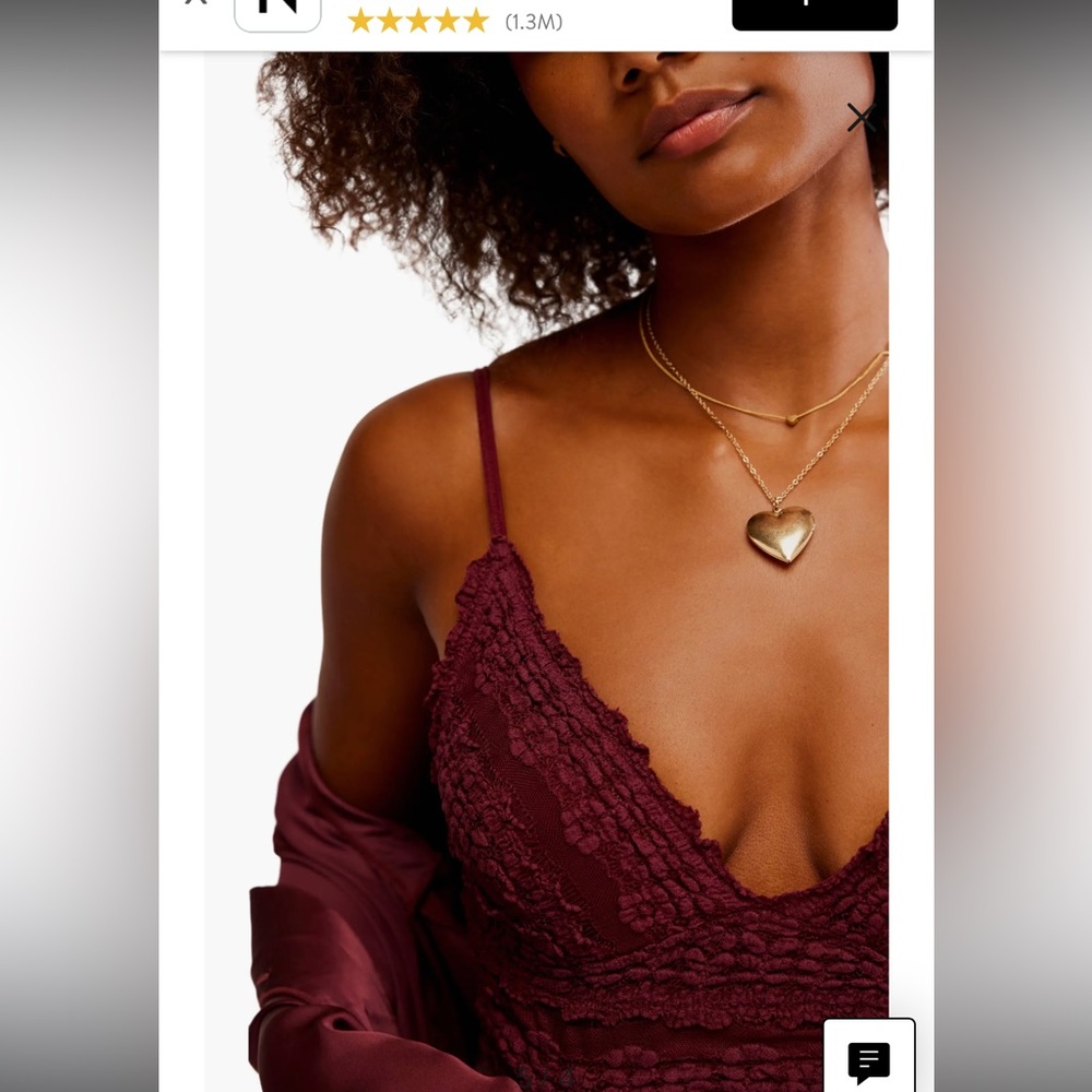 NWT Free People Intimately FP Amina Longline Bralette - Picture 4 of 9